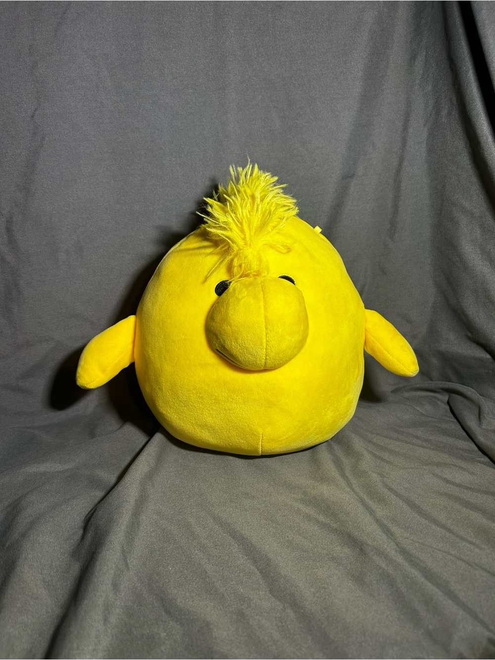 Original Squishmallows Woodstock Peanuts 8" Yellow Bird Plush Kellytoy